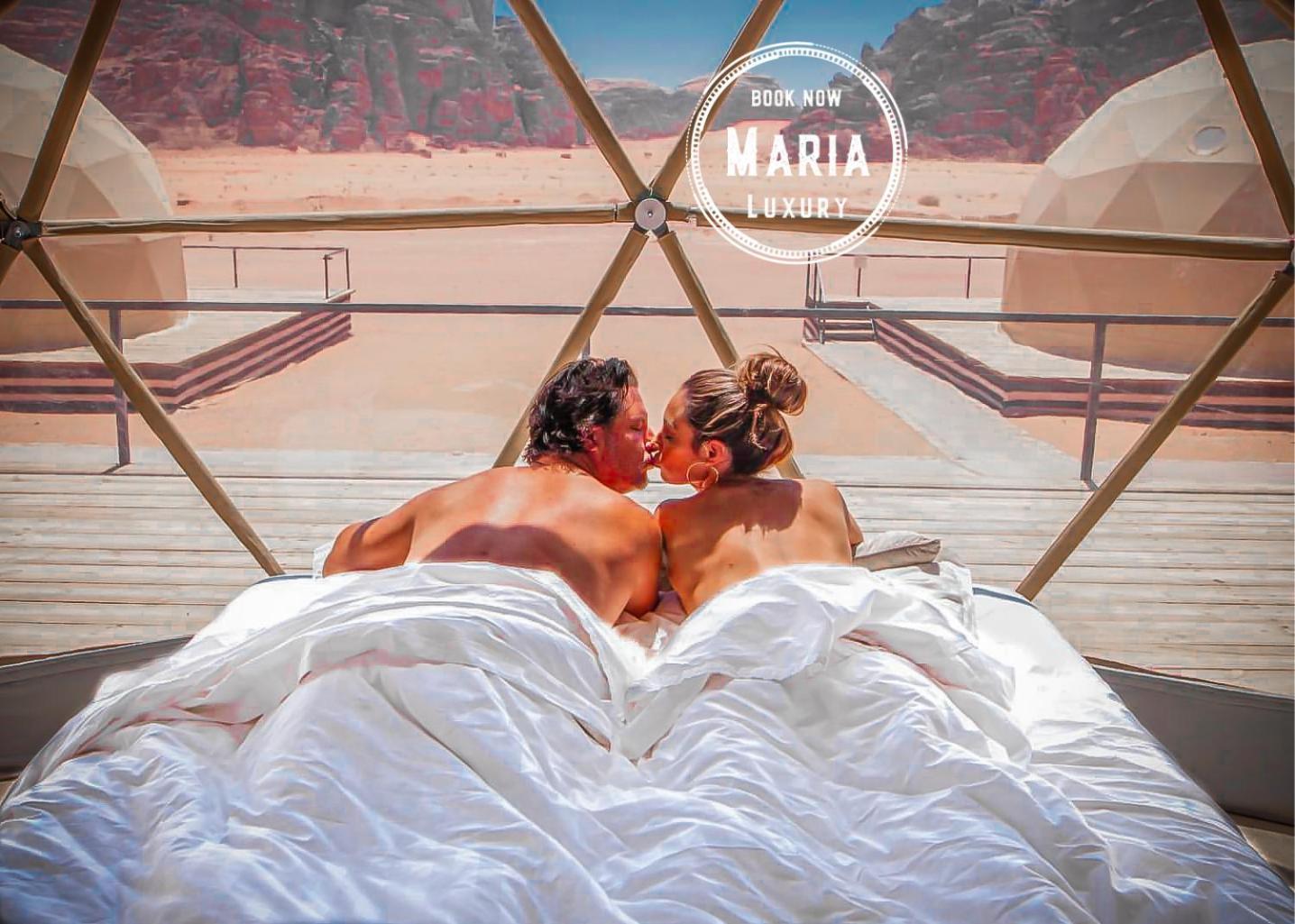 Rum Maria Luxury Camp & Bubble Rooms Вади Рум Екстериор снимка