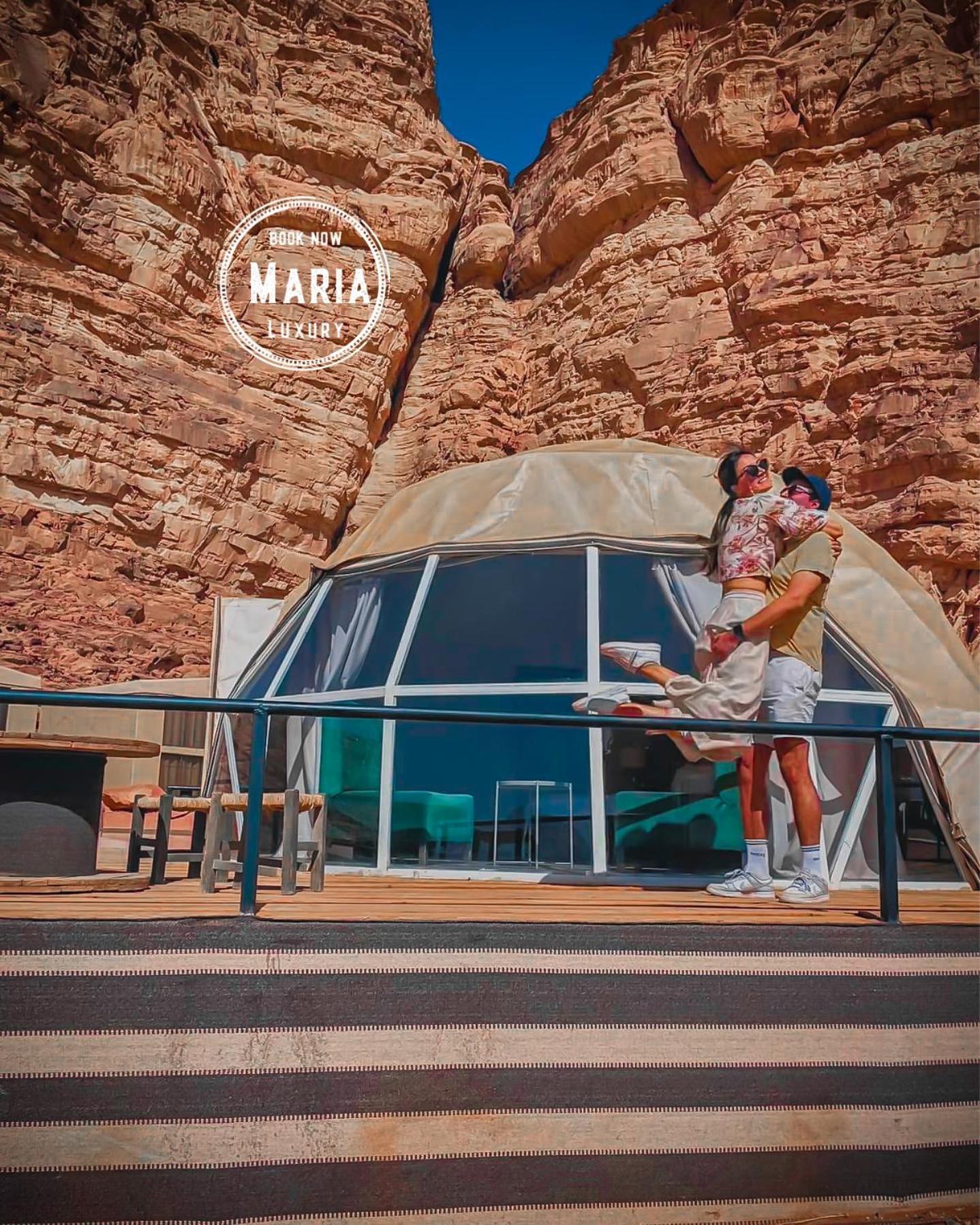 Rum Maria Luxury Camp & Bubble Rooms Вади Рум Екстериор снимка