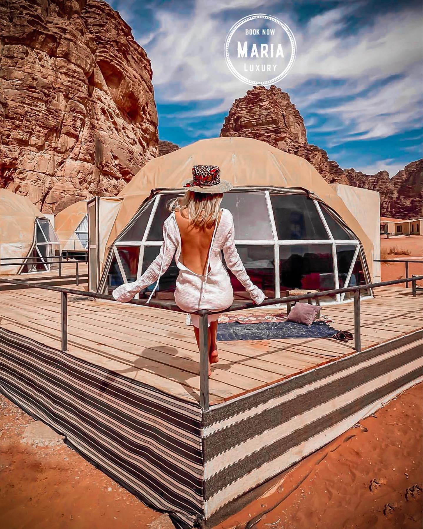 Rum Maria Luxury Camp & Bubble Rooms Вади Рум Екстериор снимка