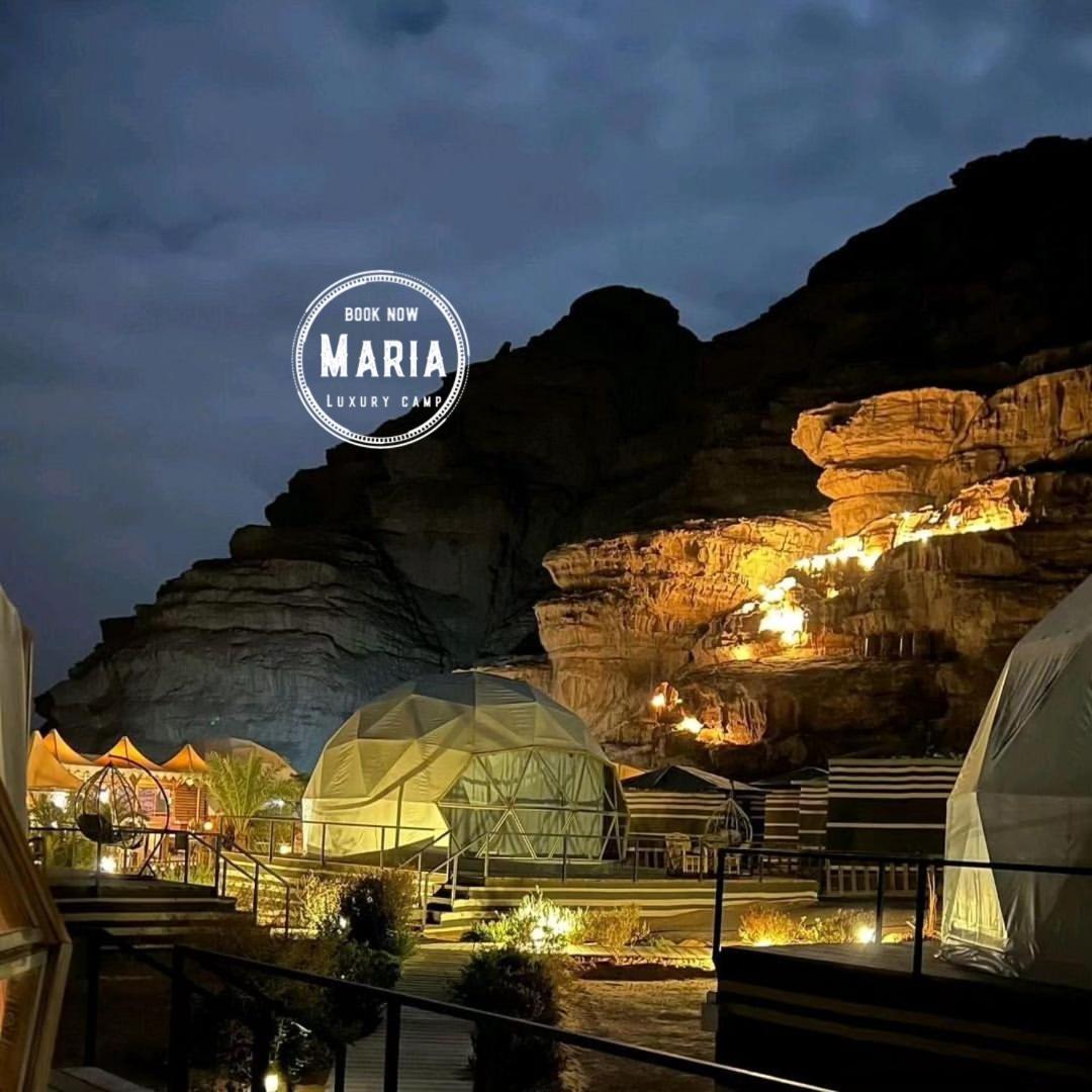 Rum Maria Luxury Camp & Bubble Rooms Вади Рум Екстериор снимка