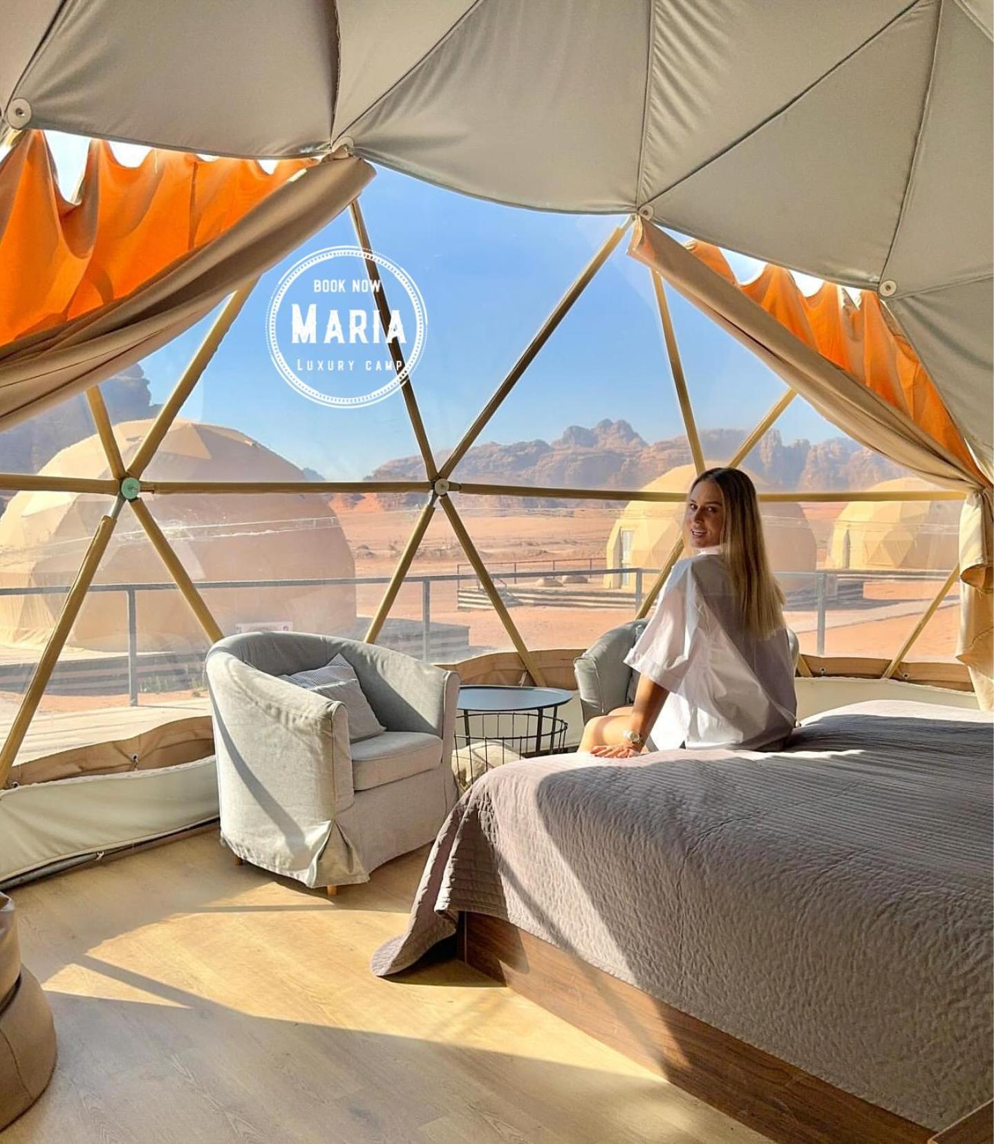 Rum Maria Luxury Camp & Bubble Rooms Вади Рум Екстериор снимка