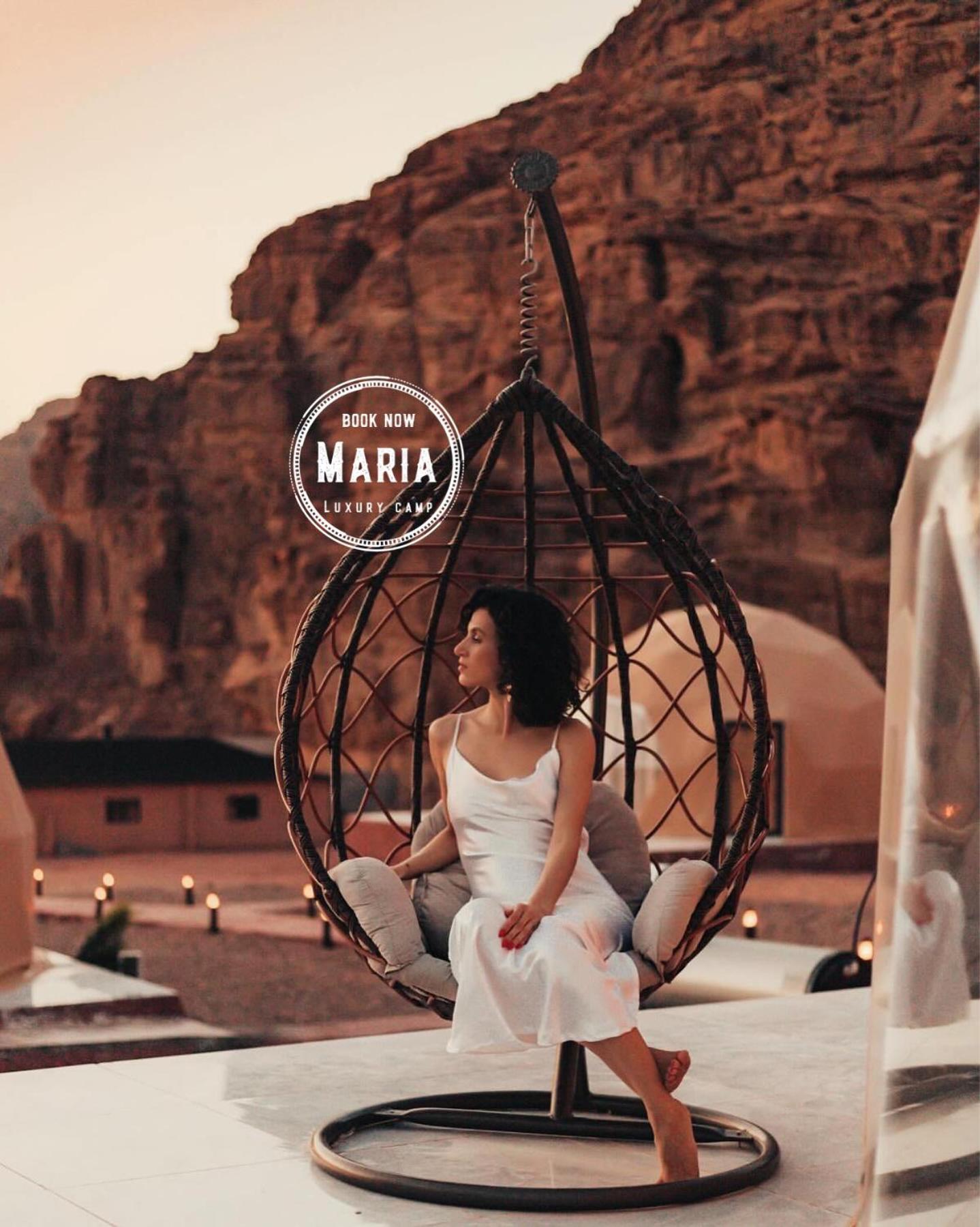 Rum Maria Luxury Camp & Bubble Rooms Вади Рум Екстериор снимка