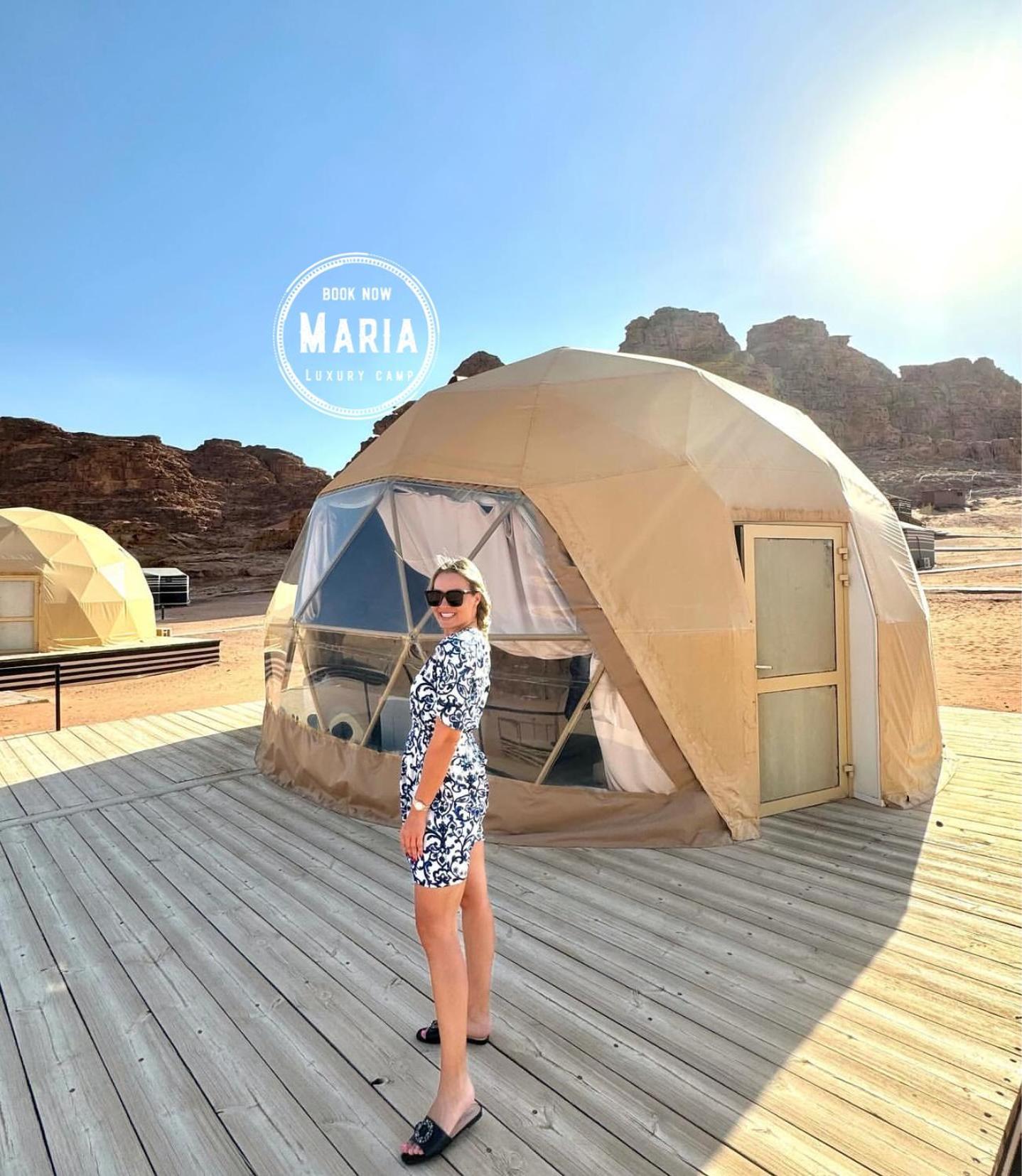 Rum Maria Luxury Camp & Bubble Rooms Вади Рум Екстериор снимка
