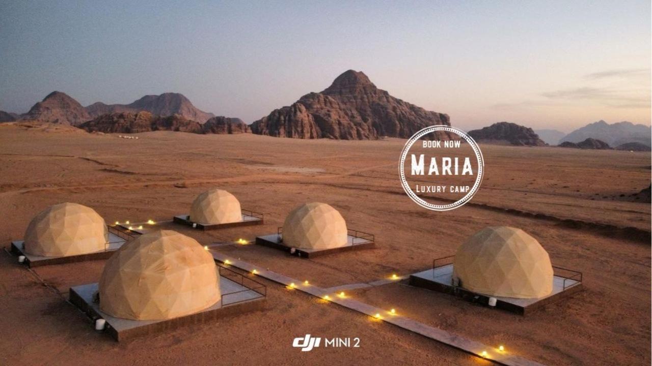 Rum Maria Luxury Camp & Bubble Rooms Вади Рум Екстериор снимка